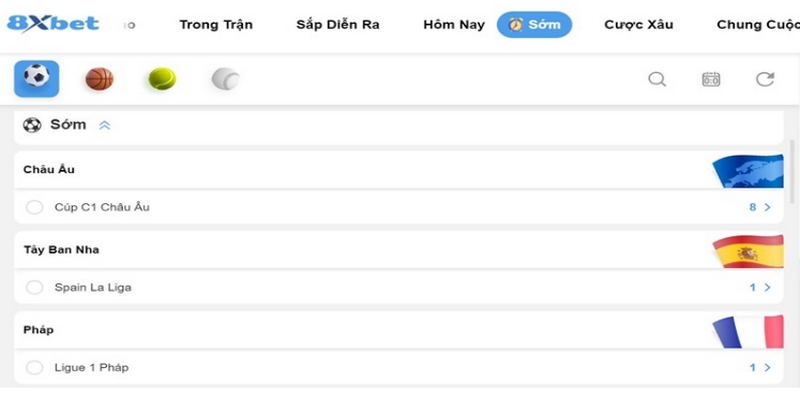 Cá cược bóng đá 8XBET - Trải nghiệm thú vị, thả ga kiếm tiền 1 Cá cược bóng đá 8XBET